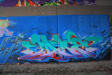 Graffiti Wall - Photo by SareOne_DmbMcr - sare (2013)