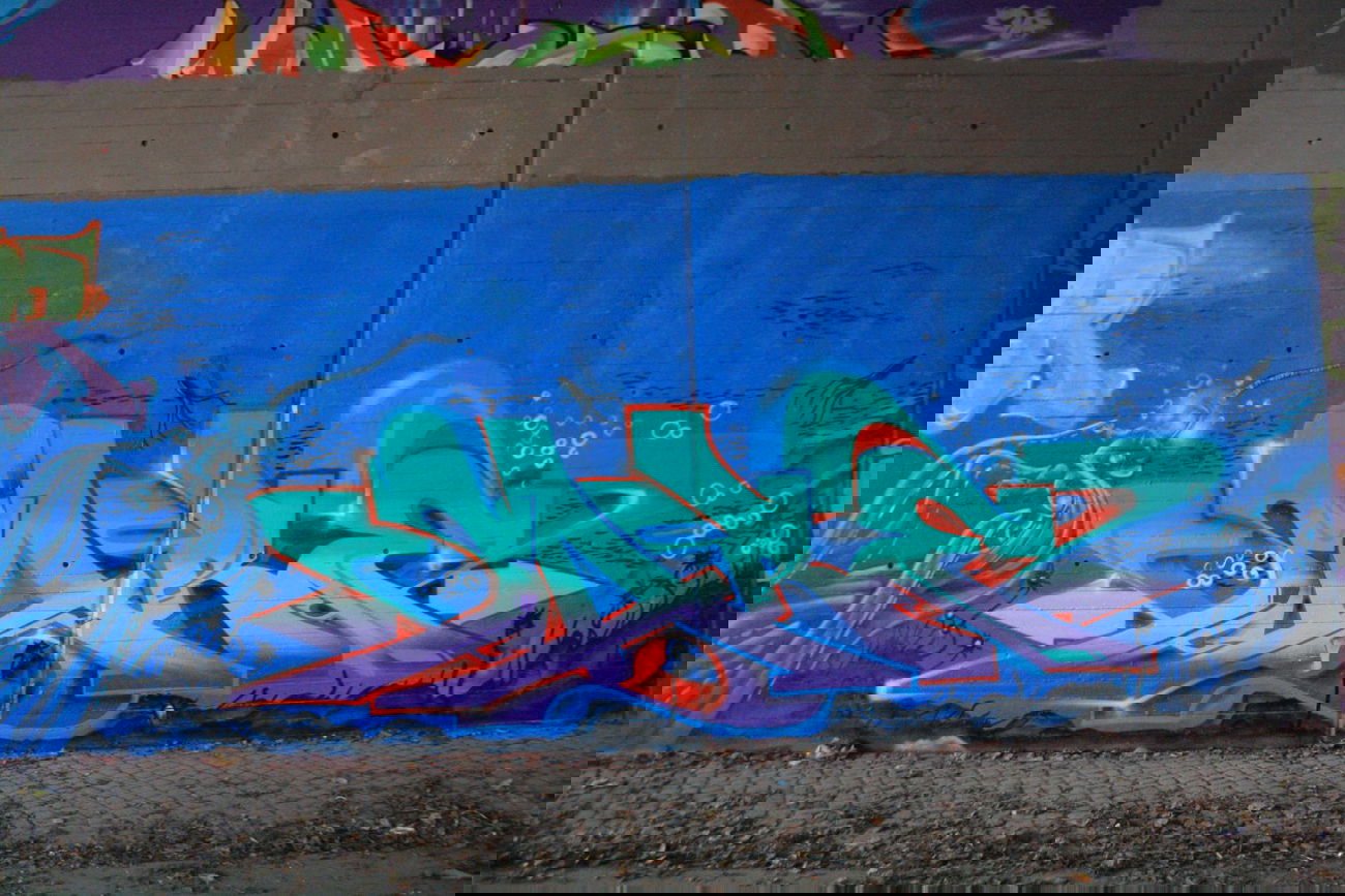 Graffiti Wall - Photo by SareOne_DmbMcr - sare (2013)