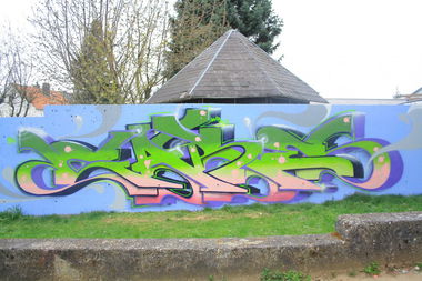Graffiti Wall - Photo by SareOne_DmbMcr - sare (2013)