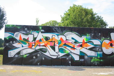 Graffiti Wall - Photo by SareOne_DmbMcr - sare (2013)