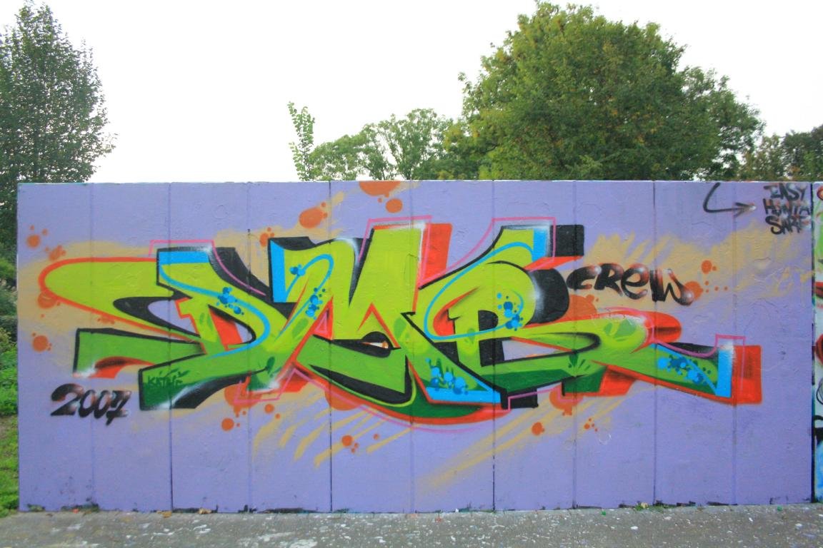 Graffiti Wall in Geilenkirchen - Photo by SareOne_DmbMcr - sare, dmb (2013)