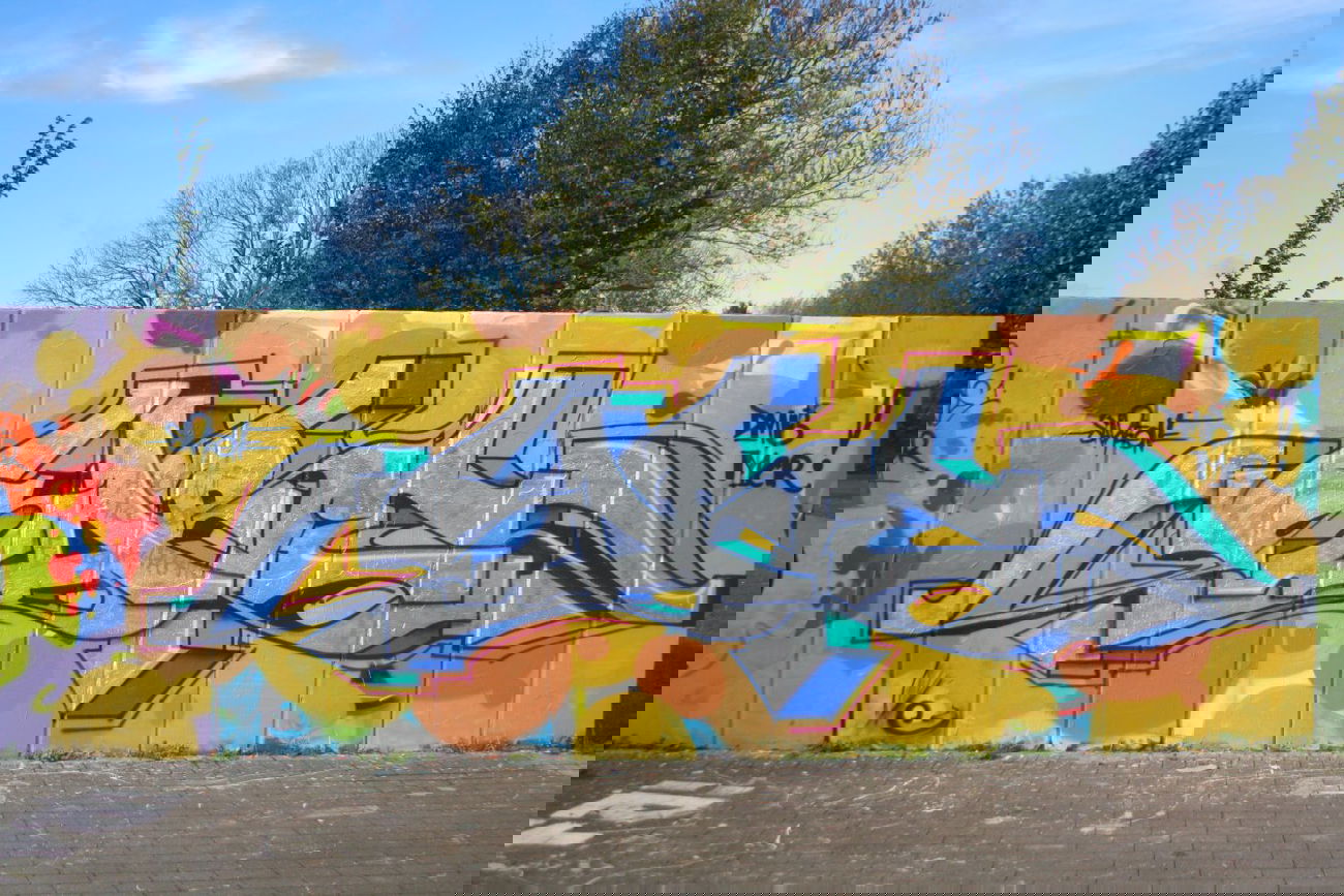 Graffiti Wall - Photo by SareOne_DmbMcr - sare, dmb, mcr (2013)