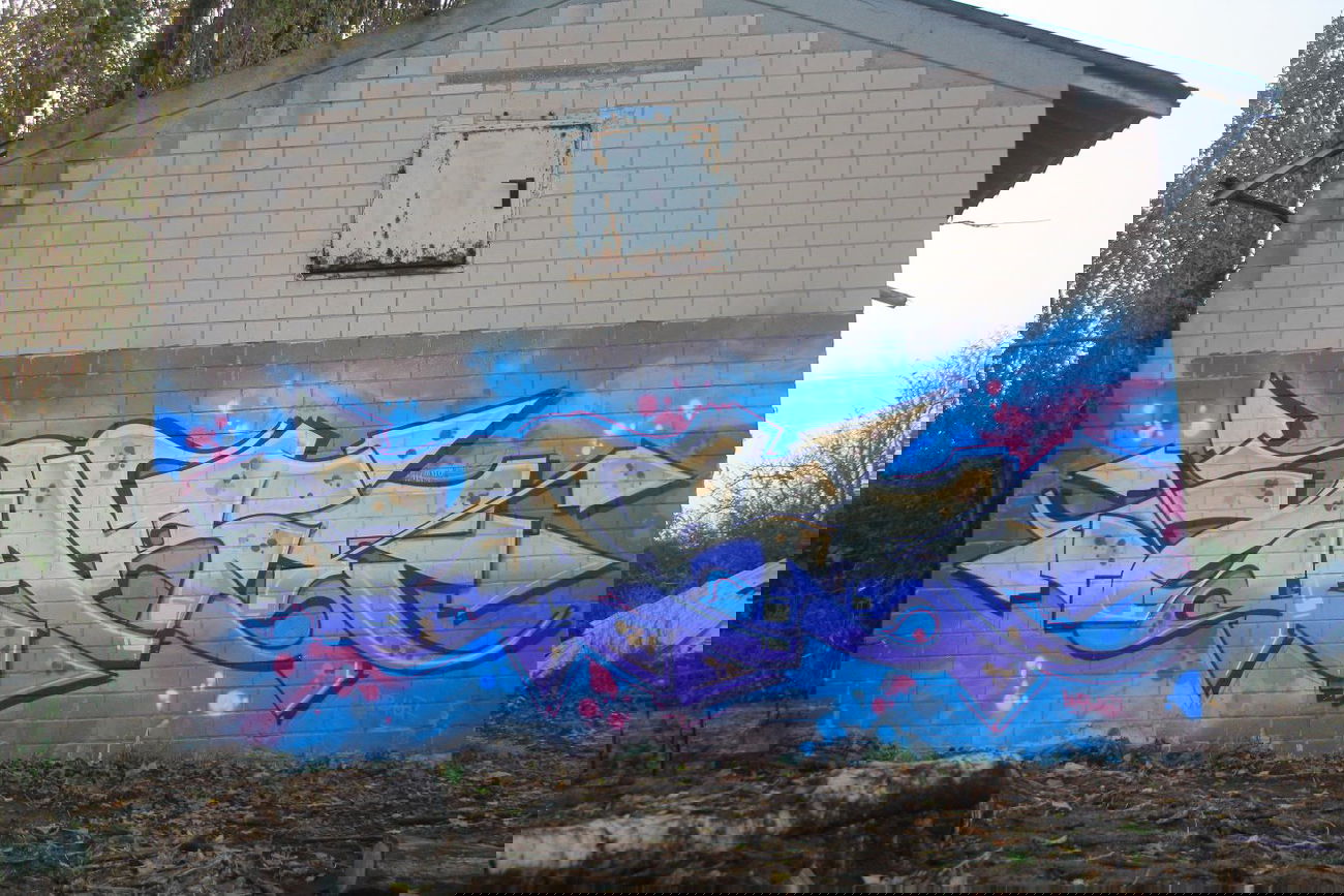 Graffiti Wall - Photo by SareOne_DmbMcr - sare, dmb, mcr (2013)