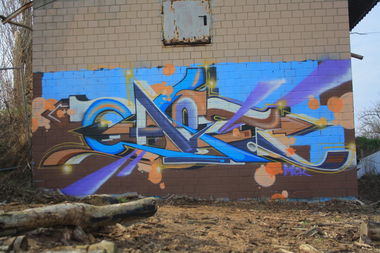 Graffiti Wall - Photo by SareOne_DmbMcr - sare, mcr, dmb (2014)