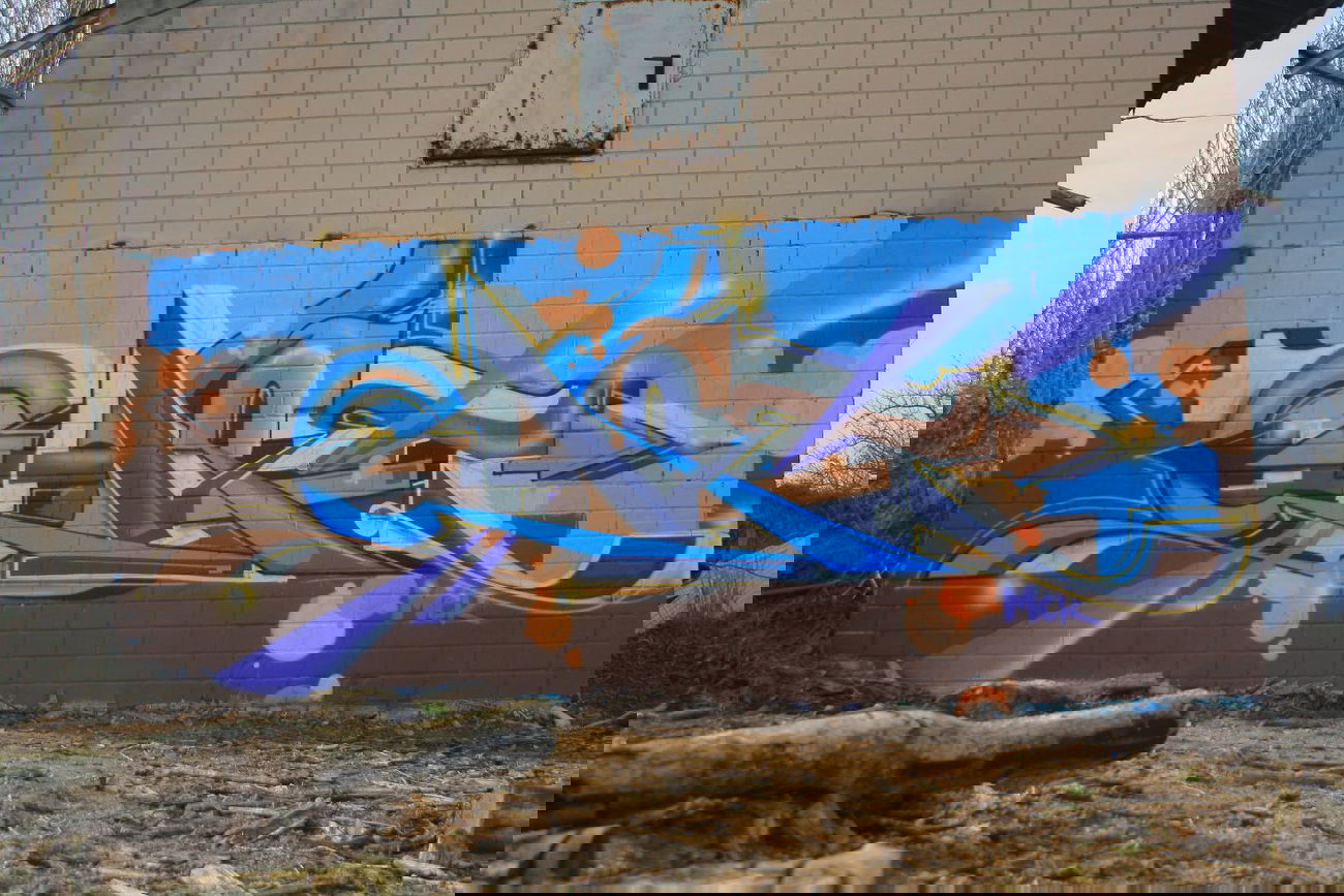 Graffiti Wall - Photo by SareOne_DmbMcr - sare, mcr, dmb (2014)