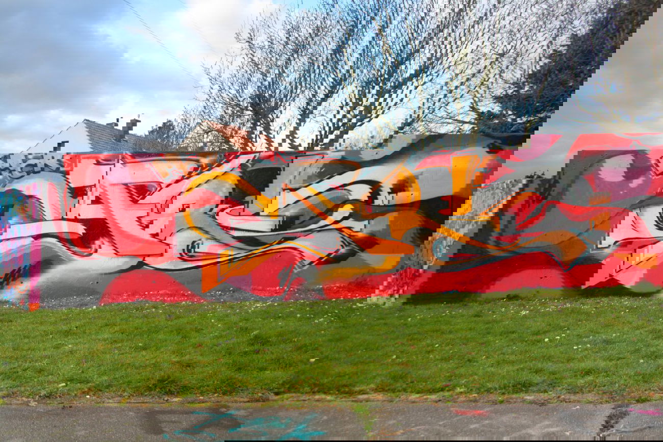 Graffiti Wall - Photo by SareOne_DmbMcr - sare, dmb, mcr (2014)