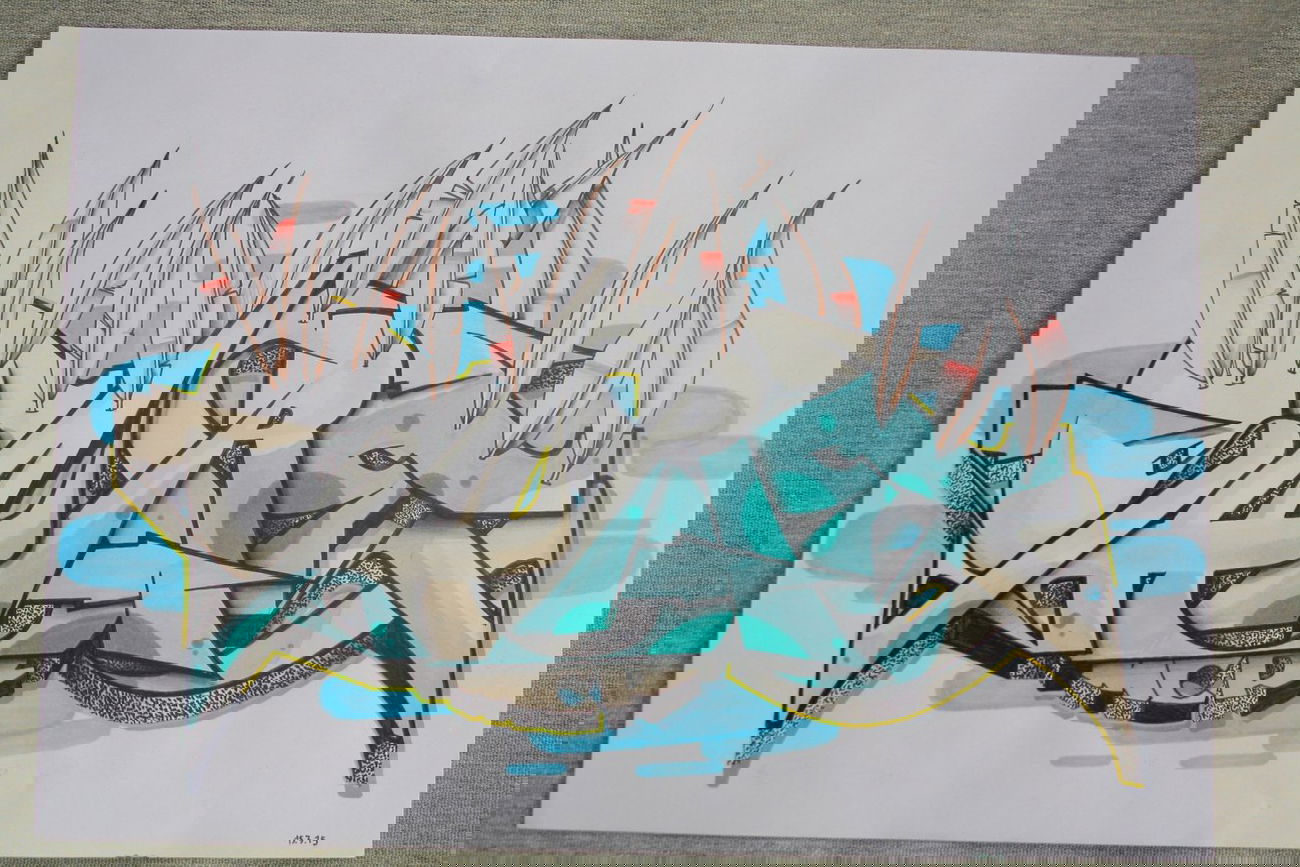 Graffiti Sketch - Photo by SareOne_DmbMcr - sare, sehr, dmb (2015)