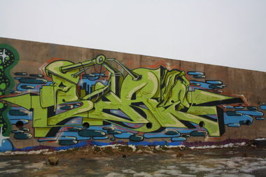 Graffiti Wall - Photo by SareOne_DmbMcr - Sare, dmb, mcr (2015)