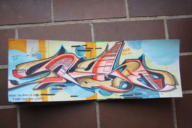 Graffiti Sketch - Photo by SareOne_DmbMcr - sare, dmb, mcr