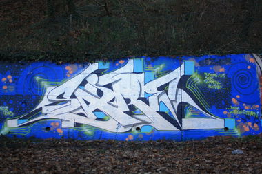 Graffiti Wall - Photo by SareOne_DmbMcr - sare, dmb, mcr (2015)