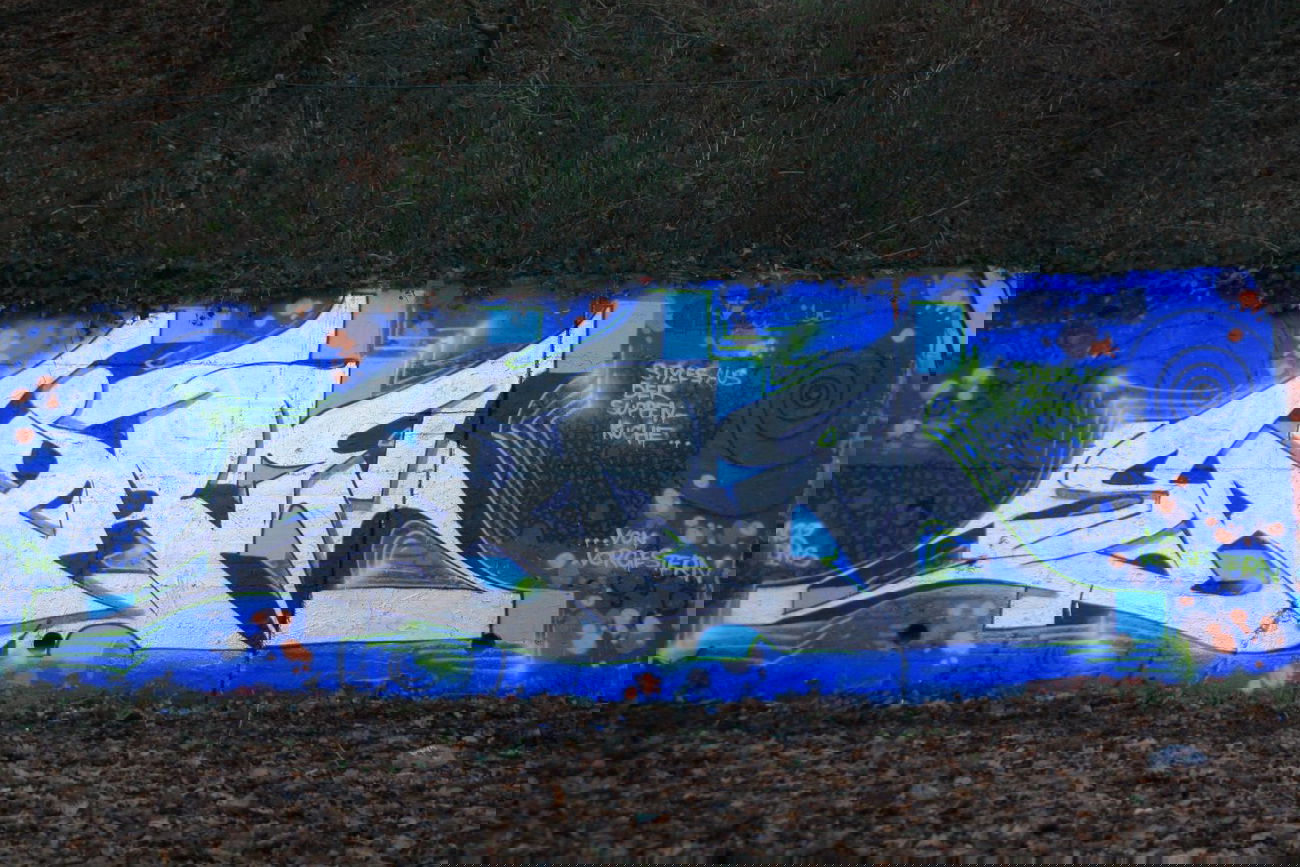 Graffiti Wall - Photo by SareOne_DmbMcr - sare, dmb, mcr (2015)