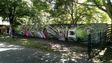Graffiti Wall in Berlin - Photo by Sarid_One - Sarid, One