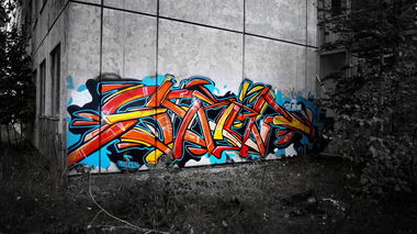 Graffiti Wall - Photo by Sarid_One - Sarid, One (2013)