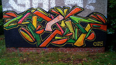 Graffiti Wall - Photo by Sarid_One - SARID, ONE (2013)