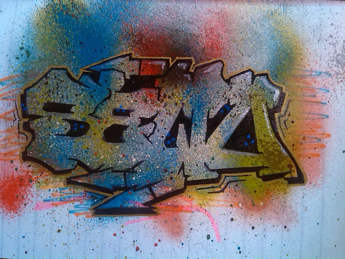 Graffiti Sketch - Photo by Sarma - Sewu01OMKYoRelu! (2013)