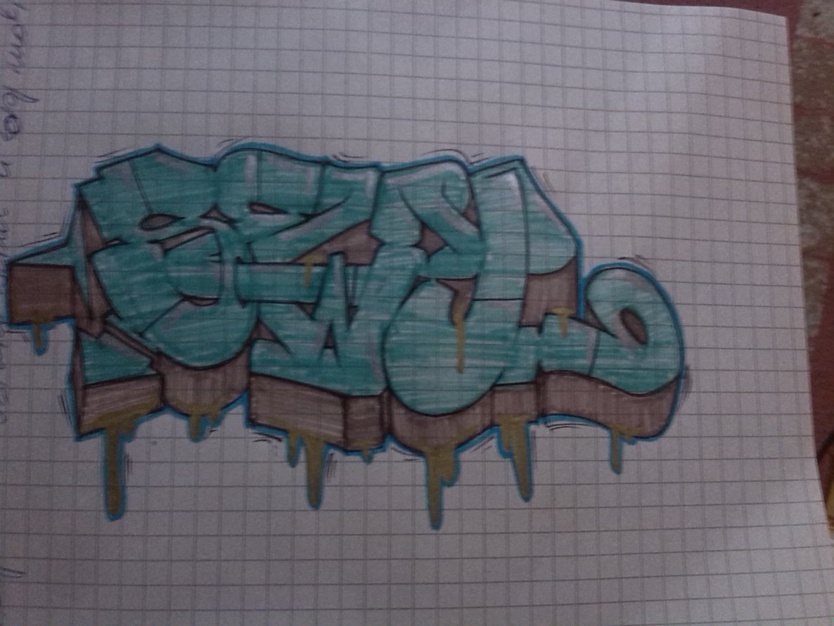 Graffiti Sketch - Photo by Sarma
