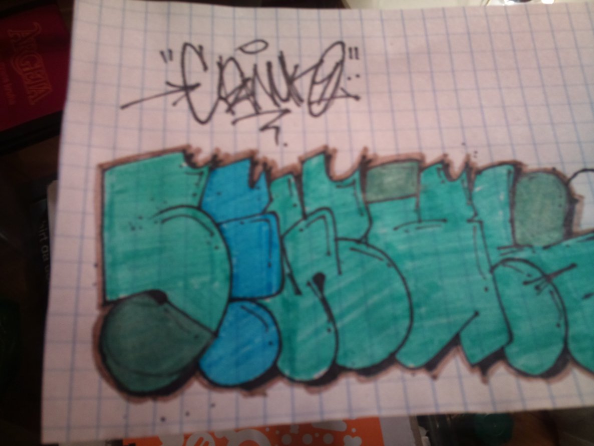 Graffiti Sketch - Photo by Sarma