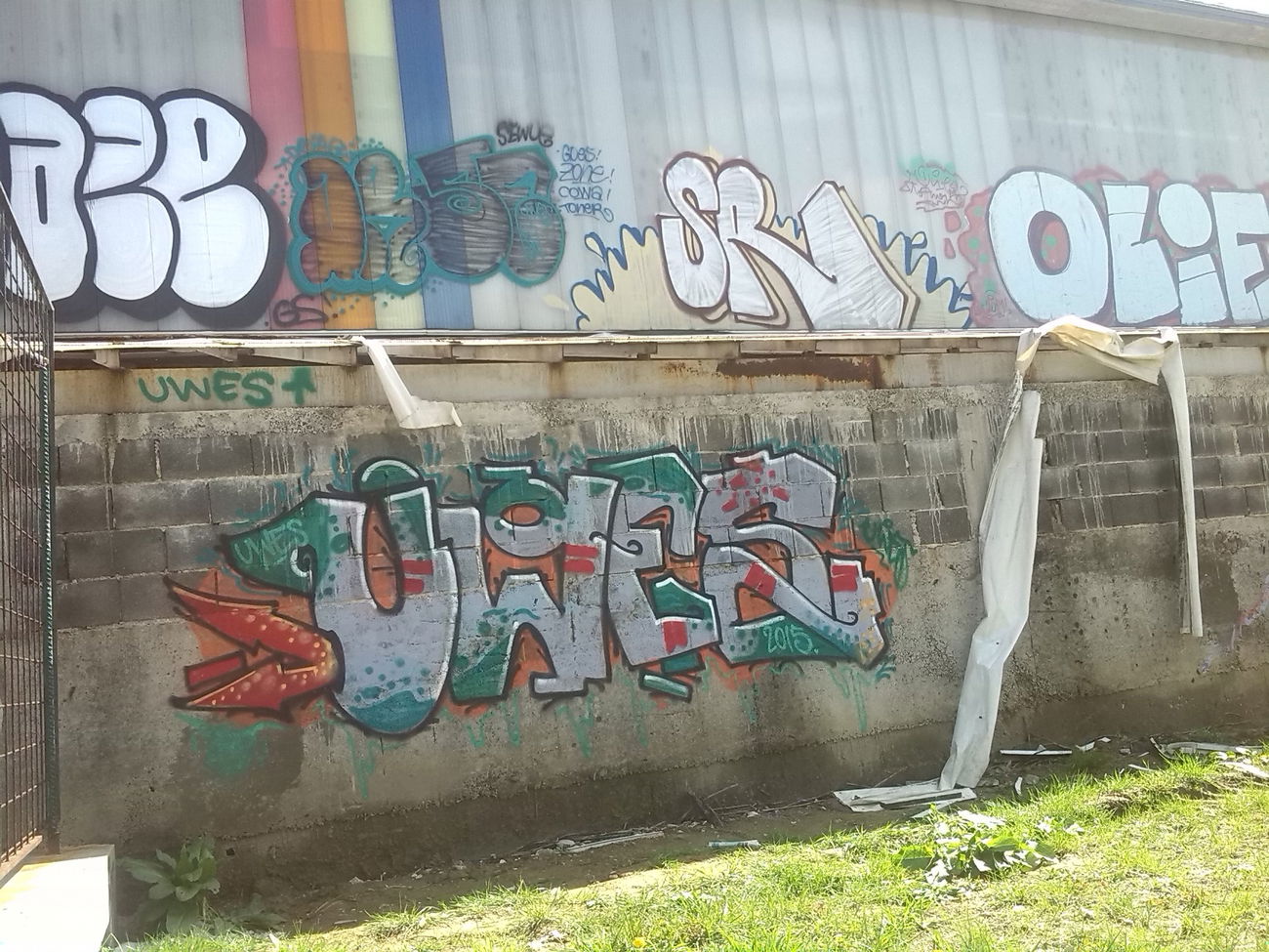 Graffiti Wall - Photo by Sarma