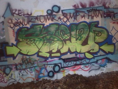 Graffiti Wall - Photo by Sarma