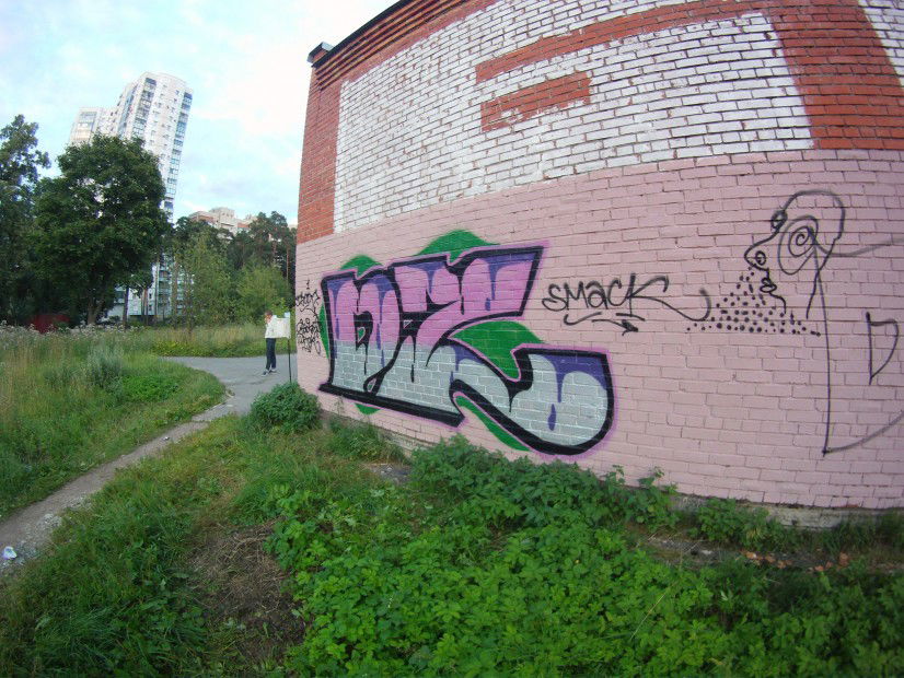 Graffiti Wall in Pitersburg - Photo by Sasha - dz (2013)