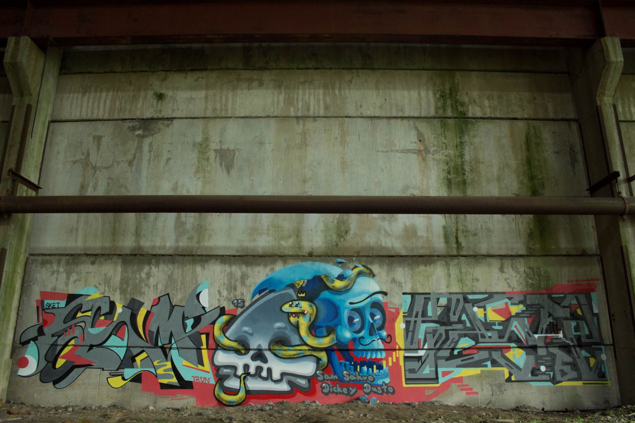 Graffiti Wall - Photo by SashaSam