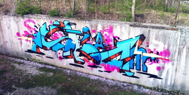 Graffiti Wall in Russia - Photo by SashaSam