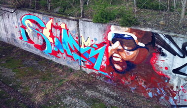 Graffiti Wall in Russsia - Photo by SashaSam (2013)