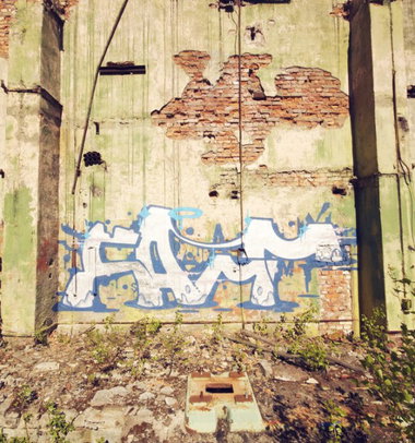 Graffiti Wall in Russia - Photo by SashaSam (2013)