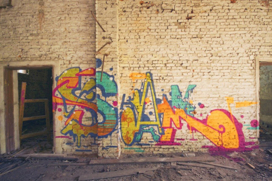 Graffiti Wall in Russia - Photo by SashaSam (2013)