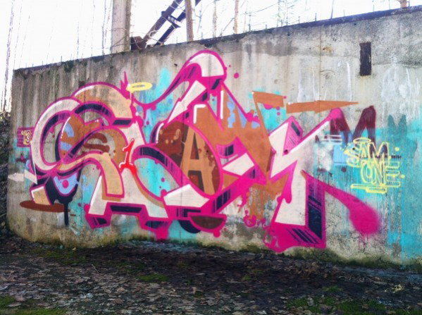 Graffiti Wall in Russia - Photo by SashaSam (2013)