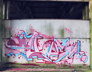 Graffiti Wall in Russia - Photo by SashaSam (2013)