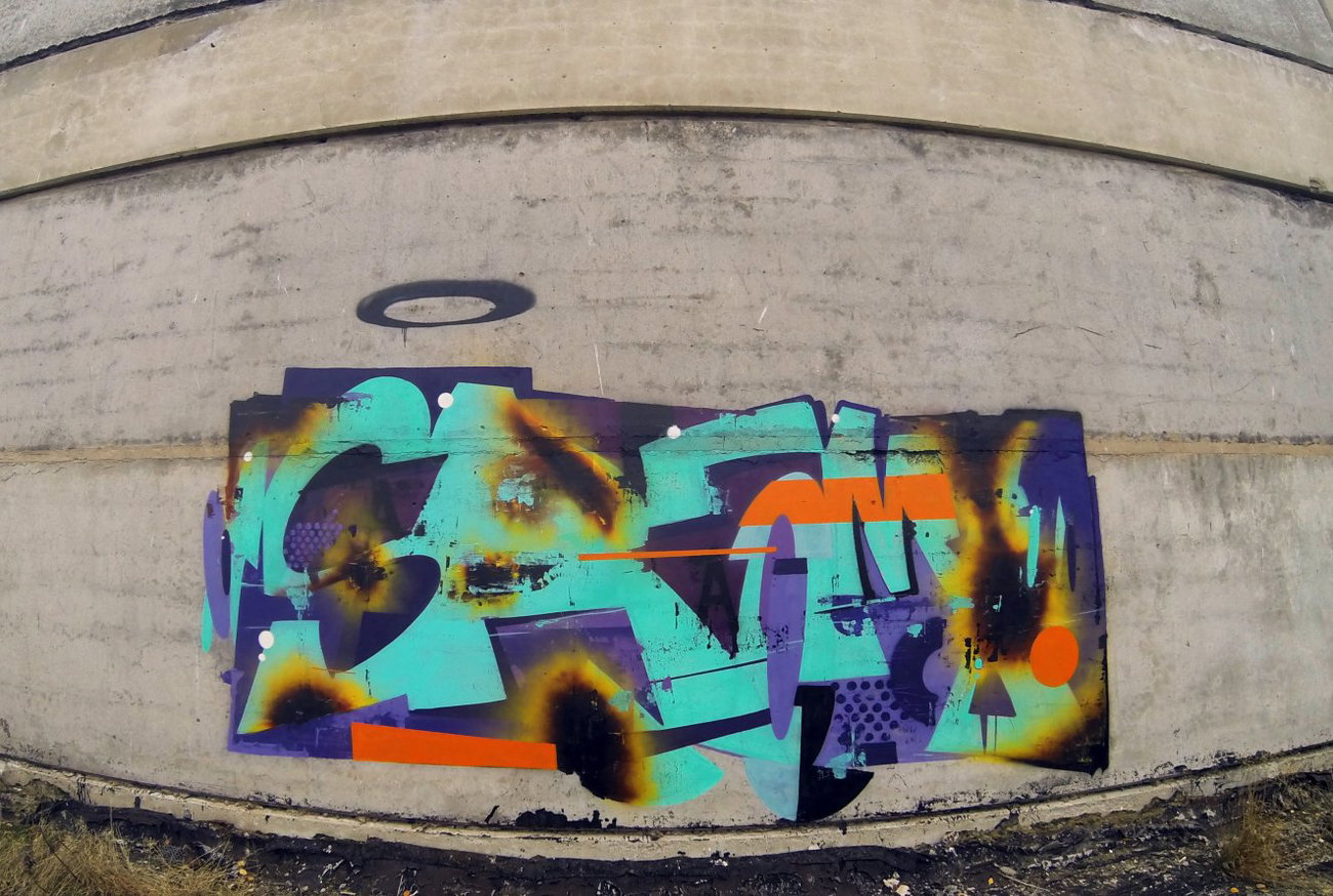Graffiti Wall - Photo by SashaSam (2014)