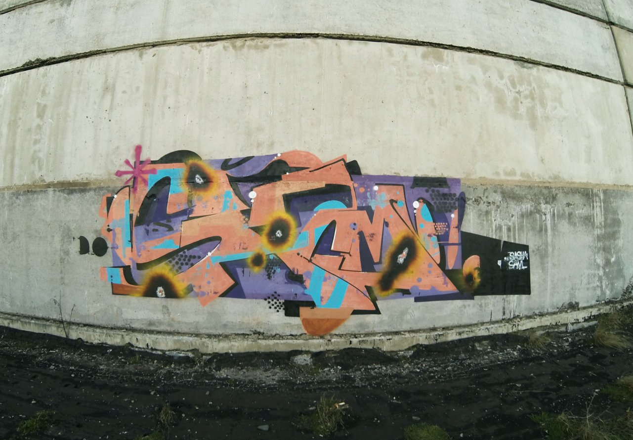 Graffiti Wall - Photo by SashaSam (2014)