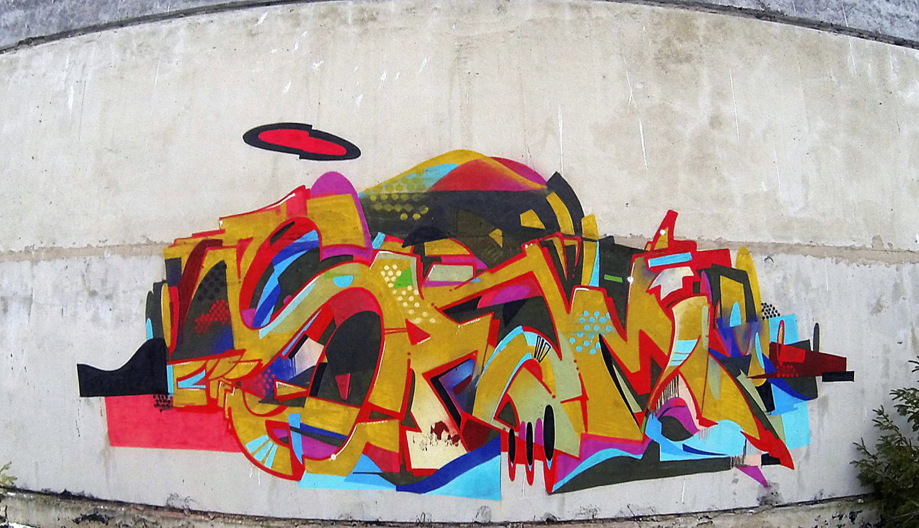Graffiti Wall - Photo by SashaSam (2014)