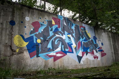 Graffiti Wall - Photo by SashaSam