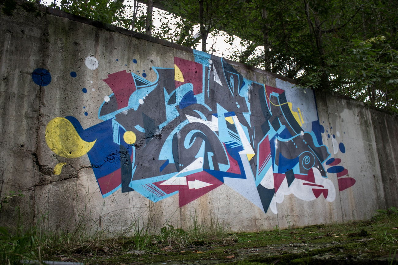 Graffiti Wall - Photo by SashaSam