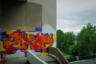 Graffiti Wall - Photo by SashaSam