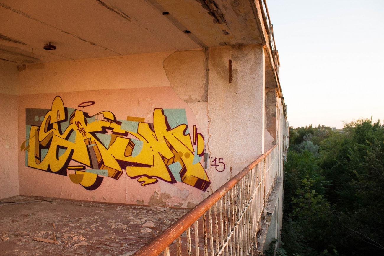 Graffiti Wall - Photo by SashaSam