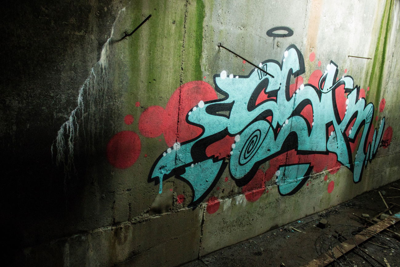 Graffiti Wall - Photo by SashaSam