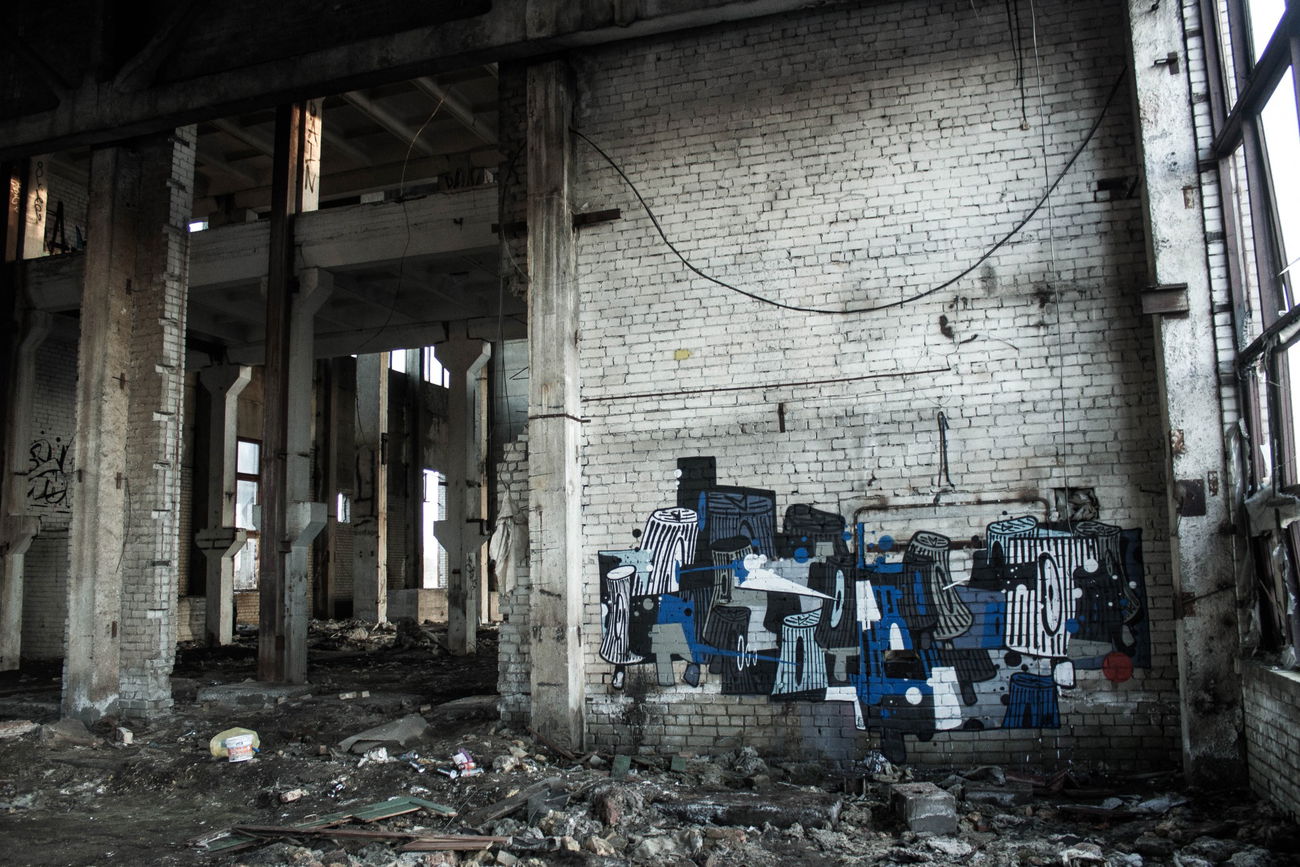 Graffiti Wall - Photo by SashaSam