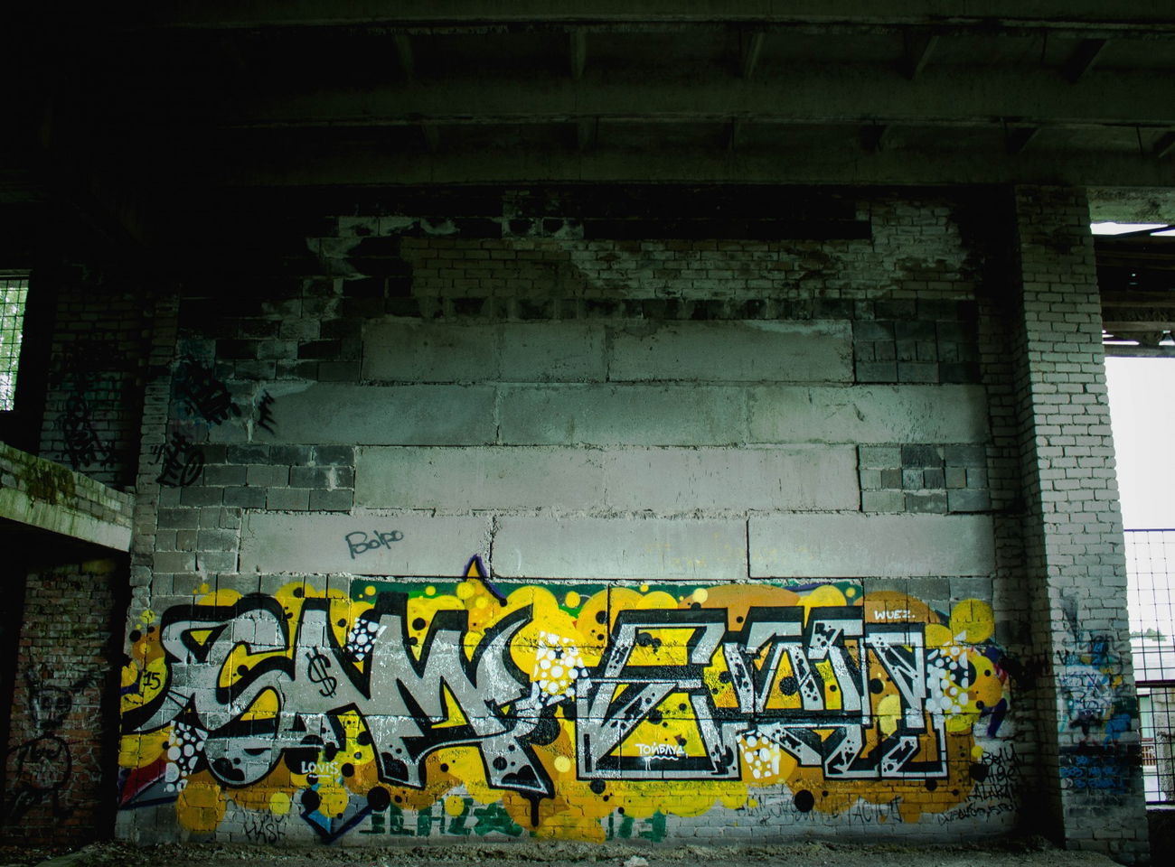 Graffiti Wall - Photo by SashaSam