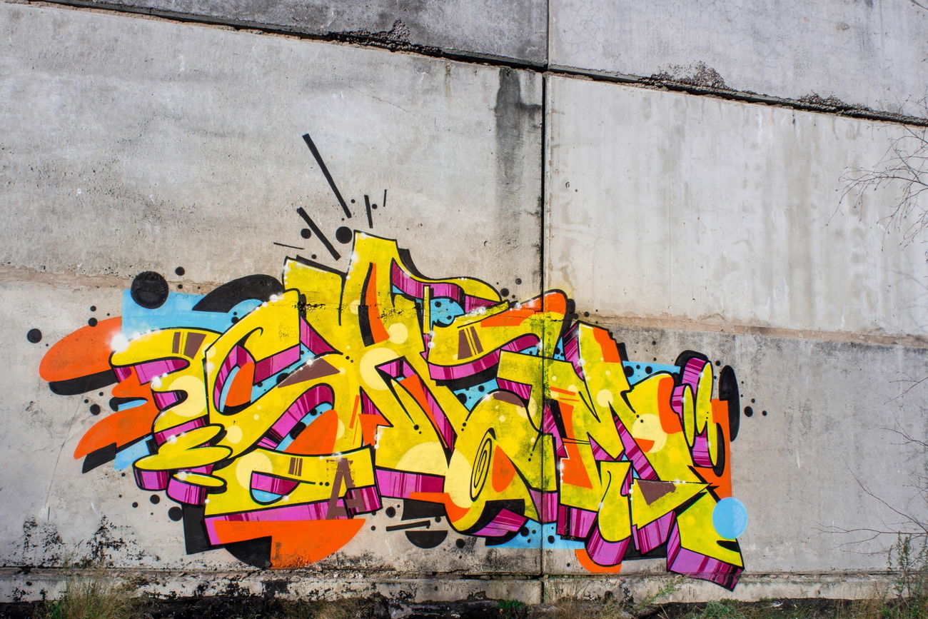 Graffiti Wall - Photo by SashaSam