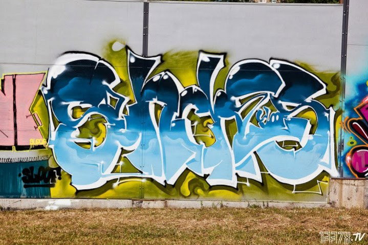 Graffiti Wall in Moscow - Photo by Sasha_Sunches (2013)