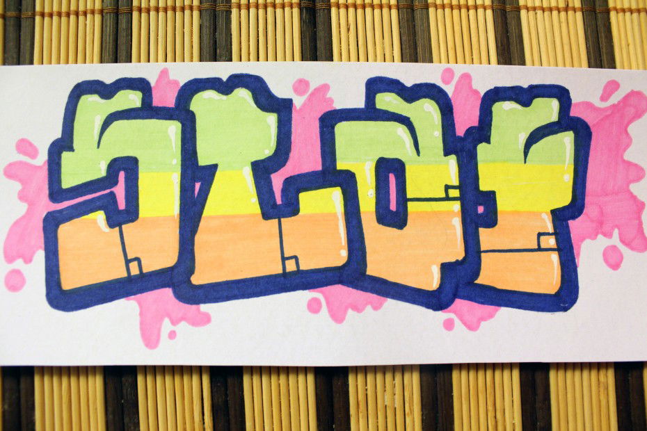 Graffiti Sketch in Kyiv - Photo by Sashastaf111 - staf, 2013 (2013)