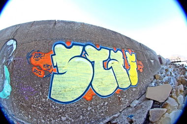 Graffiti Wall in Gurzuf - Photo by Sashastaf111 - staf, 2012 (2012)