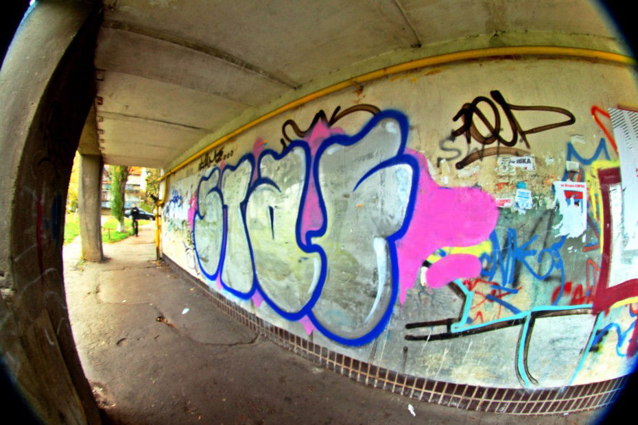 Graffiti Wall in Kyiv - Photo by Sashastaf111 - staf, 2012 (2012)