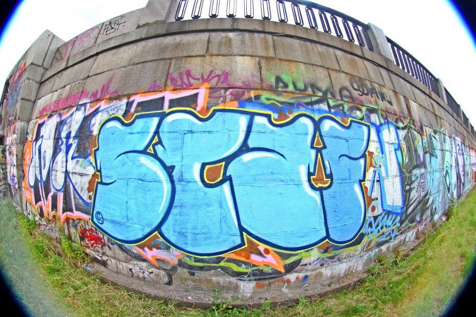 Graffiti Wall in Kyiv - Photo by Sashastaf111 - staf, 2012 (2012)