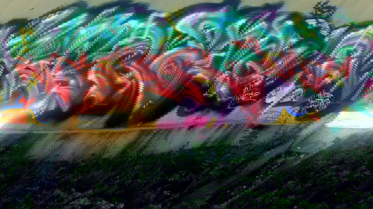 Graffiti Wall in Moscow - Photo by Satir460S (2014)