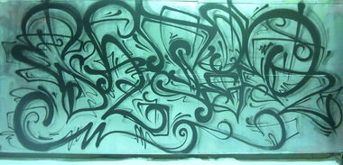 Graffiti Bombing - Photo by Satir460S - tagging (2016)