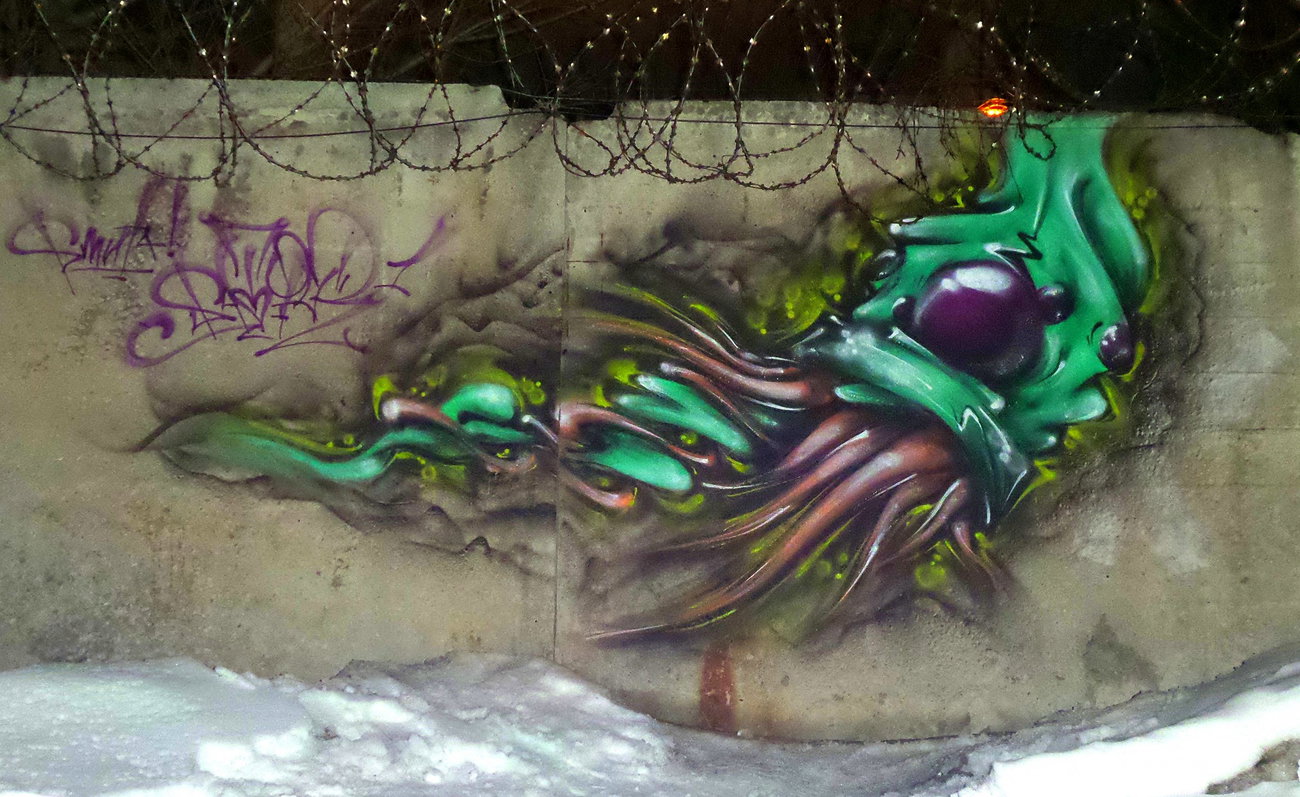 Graffiti Wall - Photo by Satir460S - character (2016)